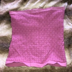 Free People Pink strapless tank